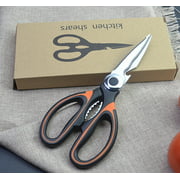 5PCS Kitchen Household Scissors Stainless Steel Scissors Multifunctional Scissors Bottle Opener Scissors