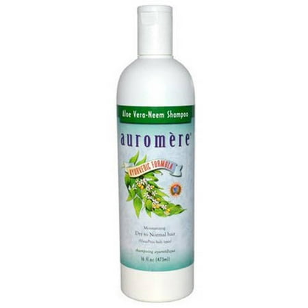 - Auromere Ayurvedic Aloe Vera Neem Shampoo, 16 FL OZ