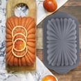 thumbnail image 4 of 2X Silicone Bread Loaf Pan Nordic Design Classic Fluted Toast Mold Metal Reinforced Frame Secure Baking Mould,A,2 x Bread Pan,Light Blue, 4 of 4