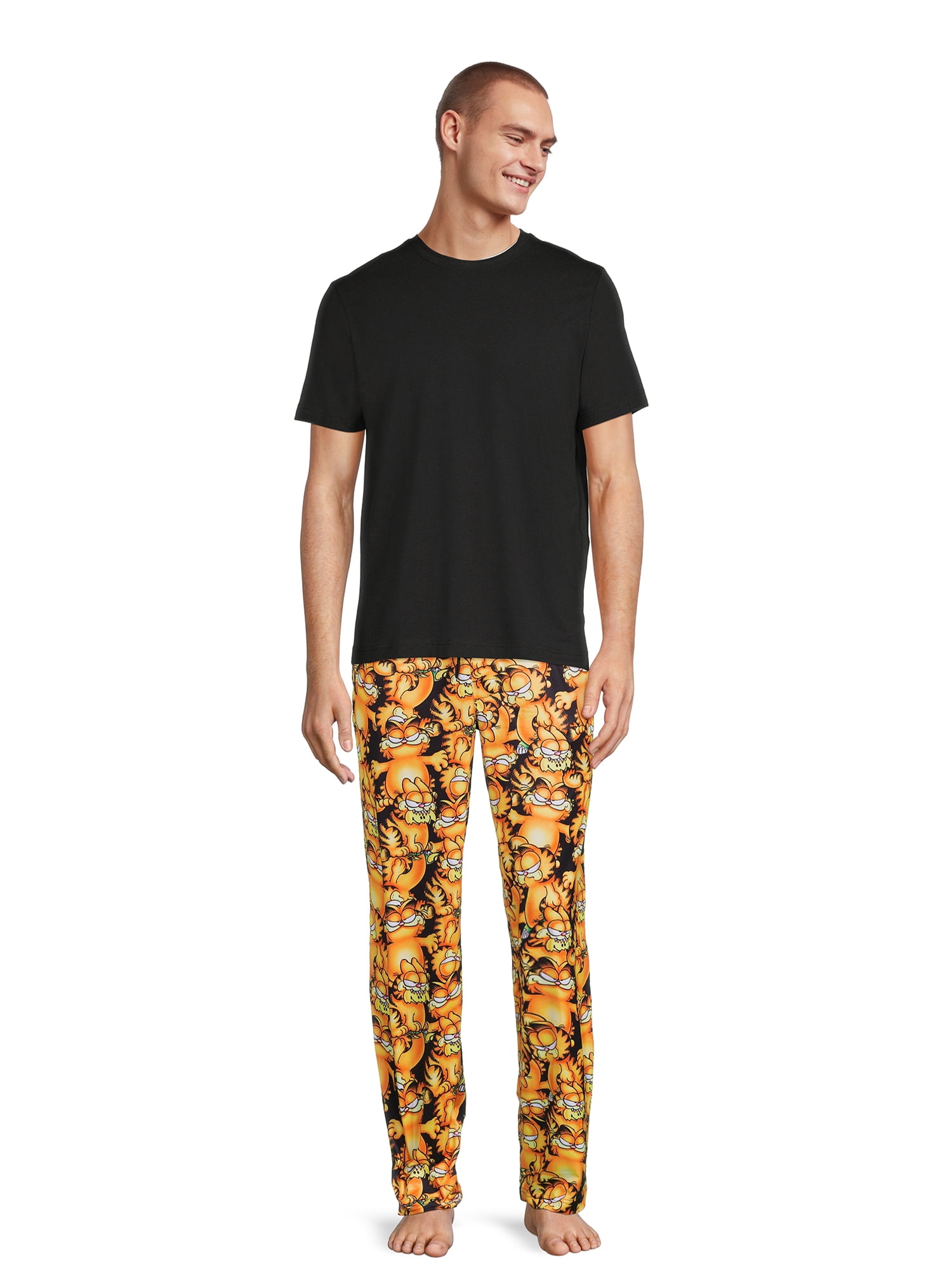 Garfield Men's Graphic Print Sleep Pants, Sizes S-2XL