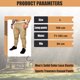 thumbnail image 2 of Pantalones cargo para hombre, pantalones de chándal a la moda para hombre, pantalones chinos informales de trabajo con cordón y 6 bolsillos, 2 of 6