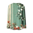thumbnail image 5 of Noric Women Long Sleeve T-Shirt Loose Fit Casual Crew Neck Floral Print Fashion All Season Pullover Tops S-5XL, 5 of 8