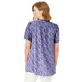 thumbnail image 2 of Woman Within Plus Size Pintucked Half-Button Tunic, 2 of 5