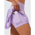 thumbnail image 5 of Falda CRZ YOGA Deportiva Plisada de Cintura Alta Lila Talle S, 5 of 5
