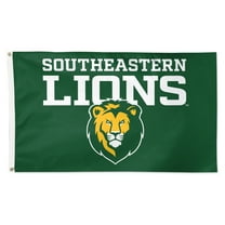 WinCraft Southeastern Louisiana Lions 3' x 5' Single-Sided Deluxe Primary Team Logo Flag