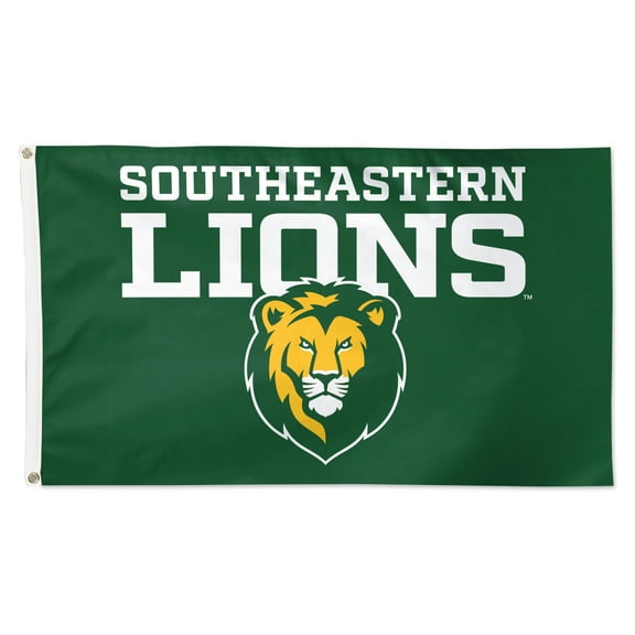 WinCraft Southeastern Louisiana Lions 3' x 5' Single-Sided Deluxe Primary Team Logo Flag