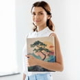 thumbnail image 6 of FORMRS 3 Ring Binder with Pockets 1.5" D-Rings Clip Board 200 Sheets Capacity, Pine Tree at Dawn, 6 of 8