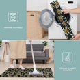 thumbnail image 6 of Black Daisy Flower Orange Centers Pattern Kitchen Rugs Sets Of 3,Kitchen Runner Rugs Non Skid Washable,Decorative Kitchen Floor Mats for Kitchen,Sink,Laundry,17"x30"+ 17"x47" + 17"x59", 6 of 6