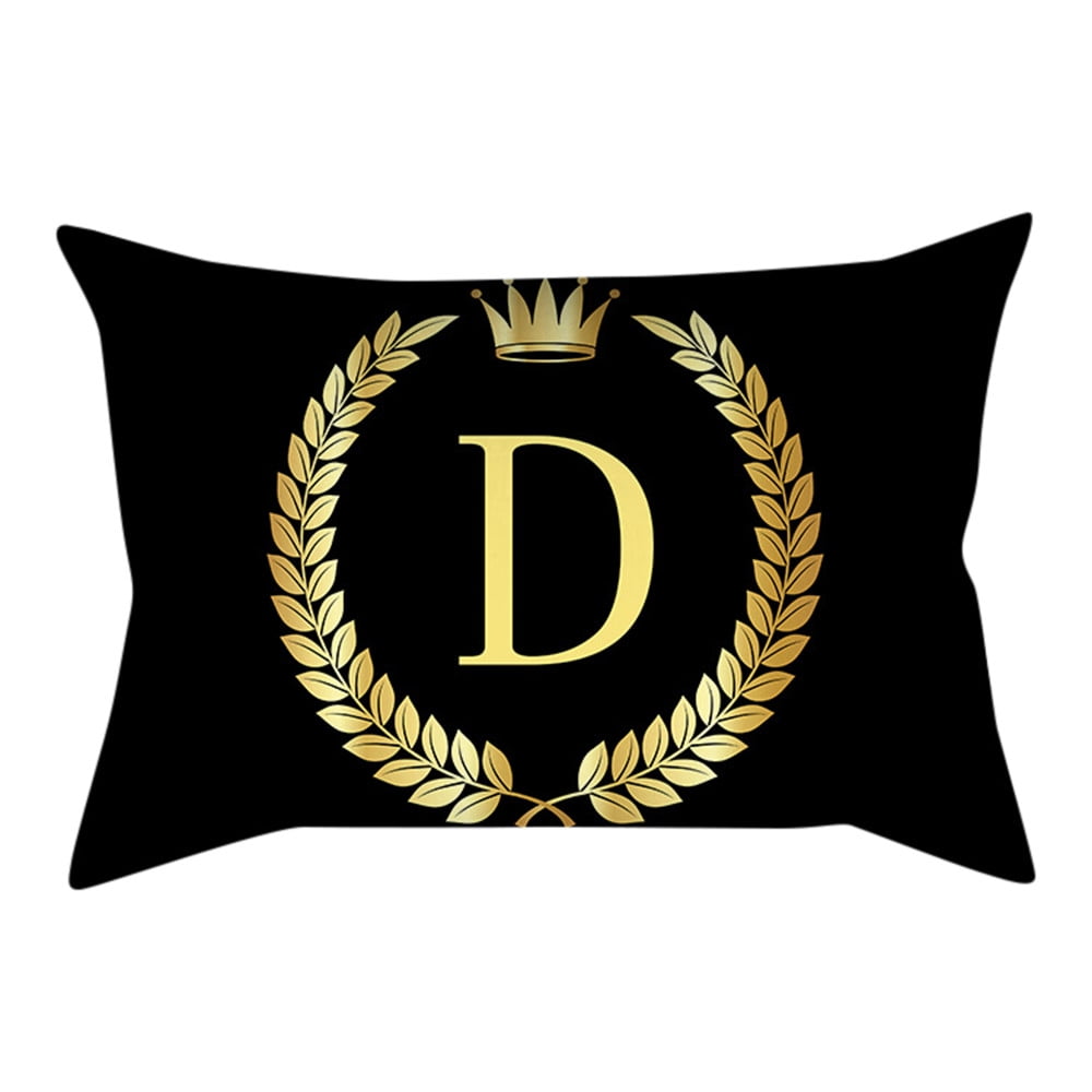 Pillow Case Cover Letter Design With Zipper Home Decor Sofa Slipcover Decorative Pillow Case Cover Letter Design With Zipper Home Decor Sofa Slipcover Decorative