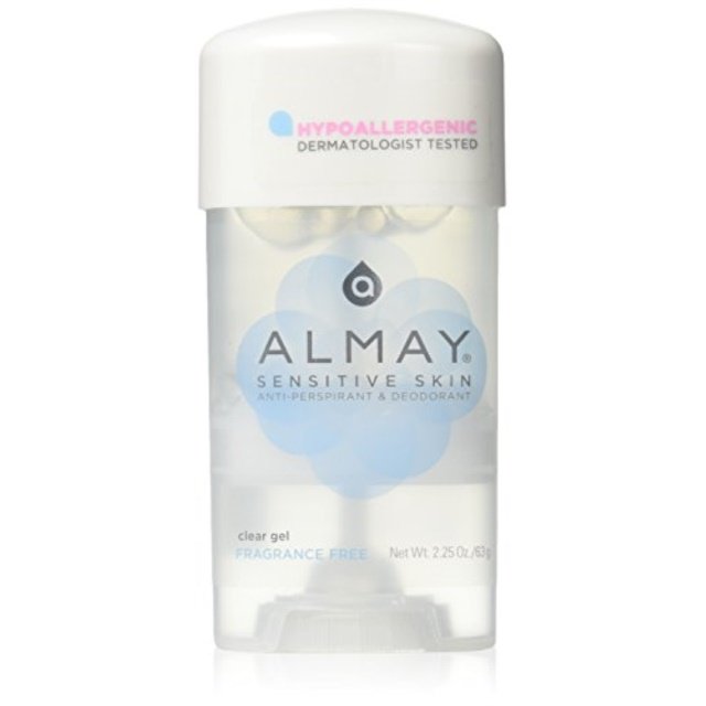 almay sensitive skin clear gel, antiperspirant & deodorant, fragrance free, 2.25oz Walmart