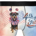 thumbnail image 4 of 4th of July Miniature Pinscher Celebrates Independence Day All Over Print Boxer Briefs Underwear for Men Dad Mini Pin Dog Lover - 12010, 4 of 6