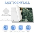 thumbnail image 5 of Skin Sticker for PS5 Slim Standard Disc Digital Edition Console and Controllers Decals for Playstation 5 (Green Gold Marble Modern Luxury,,PS5 Disc Edition), 5 of 5