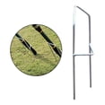 thumbnail image 4 of Soporte resistente para caña de pescar con estaca, soportes de soporte s, soportes de acero inoxidable para 2 cañas para exteriores, río, Sunnimix Soportes para cañas de pescar, 4 of 8