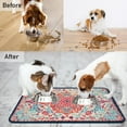 thumbnail image 4 of Dog Cat Food Mat 12"*20" Dog Mat for Food and Water Absorbent Dog Cat Bowl Mat Protect Floors Quick Dry Pet Feeding Mat Non-Slip Waterproof, 4 of 6