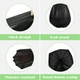 thumbnail image 4 of PLUHKN-8 Gallon 130 Counts Strong Trash Bags Garbage Bags by , fit 30 Liter Kitchen Waste Basket, Medium Trash Bags Can Liners for Home Office Kitchen Bathroom Bedroom, Black, 4 of 4