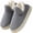 Grey, variant on Slipper Booties Women Men Ankle Bootie Slipper, Plush Warm Indoor Outdoor Shoes with Fleece Lining, Memory Foam, and Anti-Slip Sole for Home Use