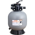 SKYSHALO Sand Filter 22" Above Inground Swimming Pool Sand Filter with