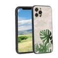 thumbnail image 1 of Compatible with iPhone 12 Pro Max Phone Case, Tropical-Leaves-2 Case Men Women, Flexible Silicone Shockproof Case for iPhone 12 Pro Max, 1 of 1
