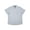 Light blue, variant on Mens Modern White Slim Fit Short Sleeve Button-Down Shirt XX-Large