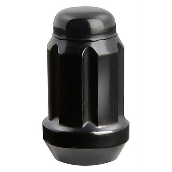 Gorilla Automotive GOL21128BC Small Diameter Color Lug Nuts Bulk, Acorn Black - 12 mm x 1.25 in.