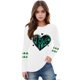 thumbnail image 4 of Blusas y camisas de manga larga con cuello redondo, moda del Día de San Patricio, blusa informal con estampado bonito de manga larga para niños y niñas., 4 of 6