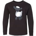 thumbnail image 3 of Inktastic Cute Little Lamb Long Sleeve Youth T-Shirt, 3 of 5