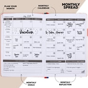 Undated Daily Planner - Life is Better With A Plan