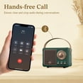 thumbnail image 4 of Altavoz Bluetooth PRUNUS J-999 Retro Vintage Verde, 4 of 5