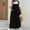 Black, variant on Ayolanni Ankle-Length Going Out Dresses for Women Beige Pinafore Pinafore Solid Plus Size Dresses Teen Girl Dresses 2x