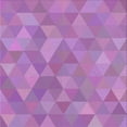 thumbnail image 1 of Ahgly Tapis d'Intérieur Carré à Motifs Violet Abstrait, 8 Pieds Carré, 1 of 6