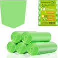thumbnail image 1 of Small Trash Bags 1.2/4/8/13 Gallon  Small Bathroom Trash Bags   Strong Small Garbage Bags  Biodegradable  Unscented  Size Expanded for Bathroom Kitchen, 1 of 14