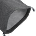 thumbnail image 3 of Minkissy Hair Blower Bag Dark Grey Faux Linen Dustproof Waterproof For Travel 1Pack, 3 of 6