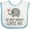 White and Blue, variant on Inktastic Great Grandpa Loves Me Boys or Girls Baby Bib