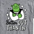 thumbnail image 3 of Shrek - Better Out Than In - Men's Short Sleeve Graphic T-Shirt, 3 of 5
