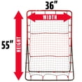 thumbnail image 2 of Franklin Sports 3-Way Baseball Pitchback Rebounder Net, 55 x 36 in, 2 of 9