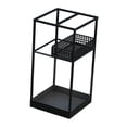 thumbnail image 3 of Paragüero Soporte para paraguas Práctico contenedor de almacenamiento portátil independiente para Negro, 3 of 9