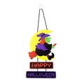 thumbnail image 1 of For Front Door Hanging Sign with LED Lights Home Outdoor Decor Wreaths, 1 of 4