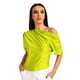 thumbnail image 1 of Blusa de un hombro Roman Fashion Juvenil 3872 Lima Verde Lima, 1 of 5