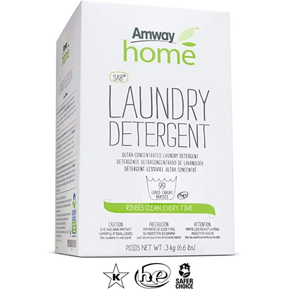 Amway Home SA8 Powder Laundry Detergent 99 Loads 3 kg