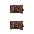 thumbnail image 3 of Bolso de mano Jumpingount para Mujer sobre de piel de serpiente caqui 2Conjunto, 3 of 6