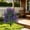 Blue, variant on Faux Fern Artificial Ground Stakes Plants Greenery for Outdoor Garden Yard Patio Decoration - Realistic Fake Ferns Bush for Flower Bed Pathways Lawn Decor - Low Maintenance No Watering Plastic