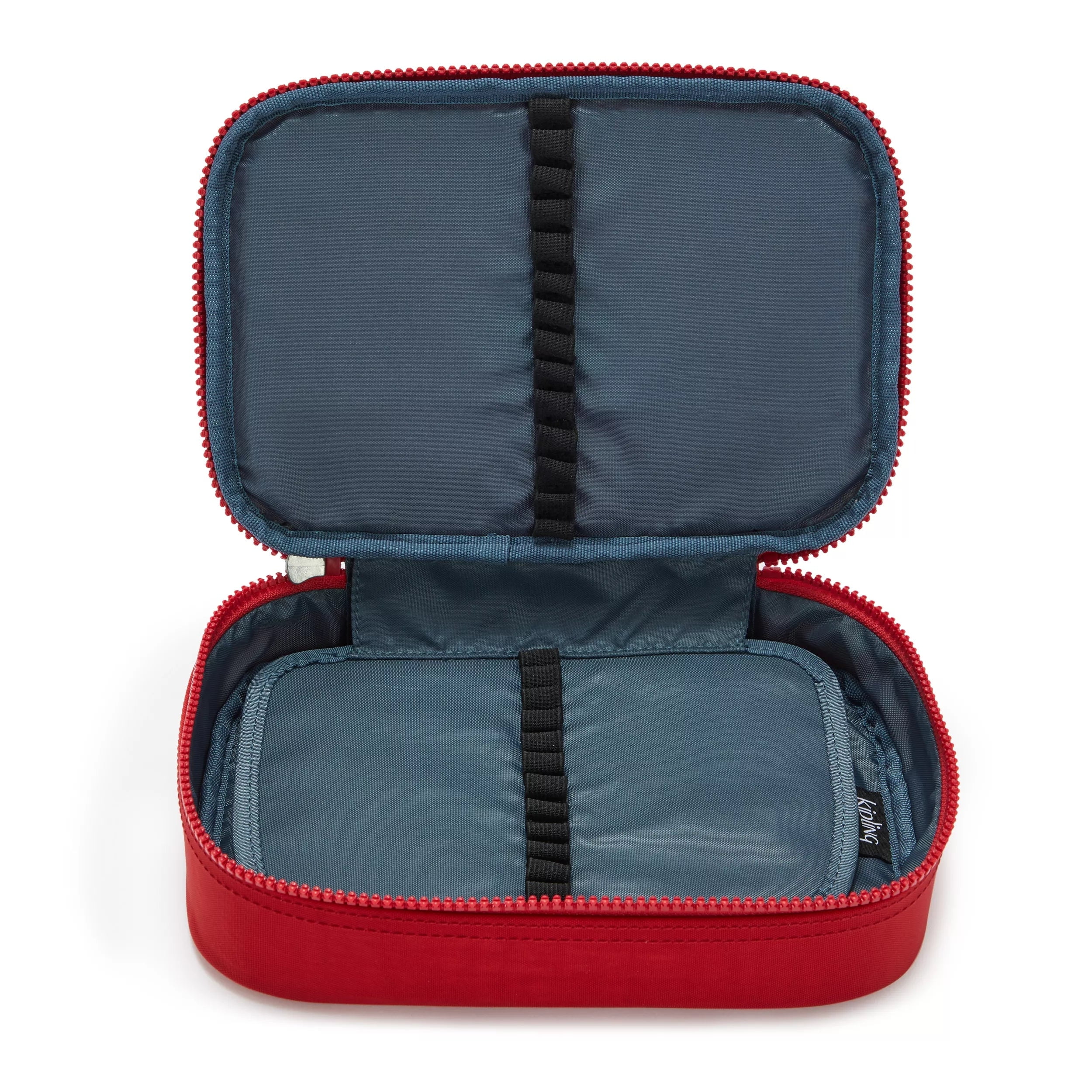 Kipling 100 Pens Pencil Case Organizer with Zipper Compartment