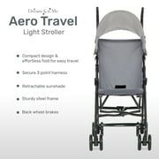 Dream On Me Aero Travel Light Stroller, Gray