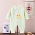 thumbnail image 5 of Yievot Easter Newborn Baby Girl Romper Clothes 3D Cute Embroidery Sport Play Spring Fall Toddler Baby Girl Jumpsuit Outfit 2-30 Months 2024 Newborn Girl Boy Clothes on Clearance, 5 of 6