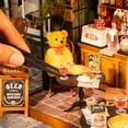 thumbnail image 4 of Kit de Maison Miniature DIY Tipsy Restaurant Rolife DG167, 4 of 5