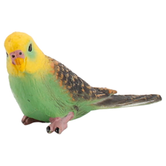A Realistic Parrot Toy Figurine Hand Painted Bird Model For Kids Educational Play