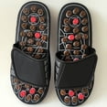 thumbnail image 3 of Zapatillas de reflexología, terapia magnética, masaje, culturismo, estimulación de puntos de acupuntura, zapatos negros de Tai Chi, tallas 40-41, 3 of 5