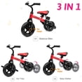thumbnail image 5 of Wdmiya Foldable Easy Assembly Toddler Tricycle, Red, for Ages 2-5, 8.8 lb, 5 of 11