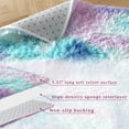 thumbnail image 6 of Fluffy Area Rug, Modern Ultra Soft Plush Tie-Dyed High Pile Shaggy Rug Anti-Slip Fuzzy Rug, 6 of 7
