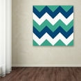 thumbnail image 3 of Trademark Fine Art 'Emerald Monaco Blue' Canvas Art by Tina Lavoie, 3 of 3